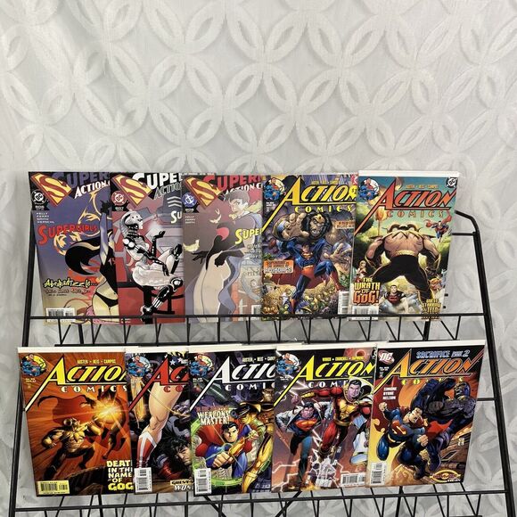 DC Superman Action Comics 806-808 814-818 826 829 Lot Vs Darkseid Shazam Magog - Picture 1 of 9